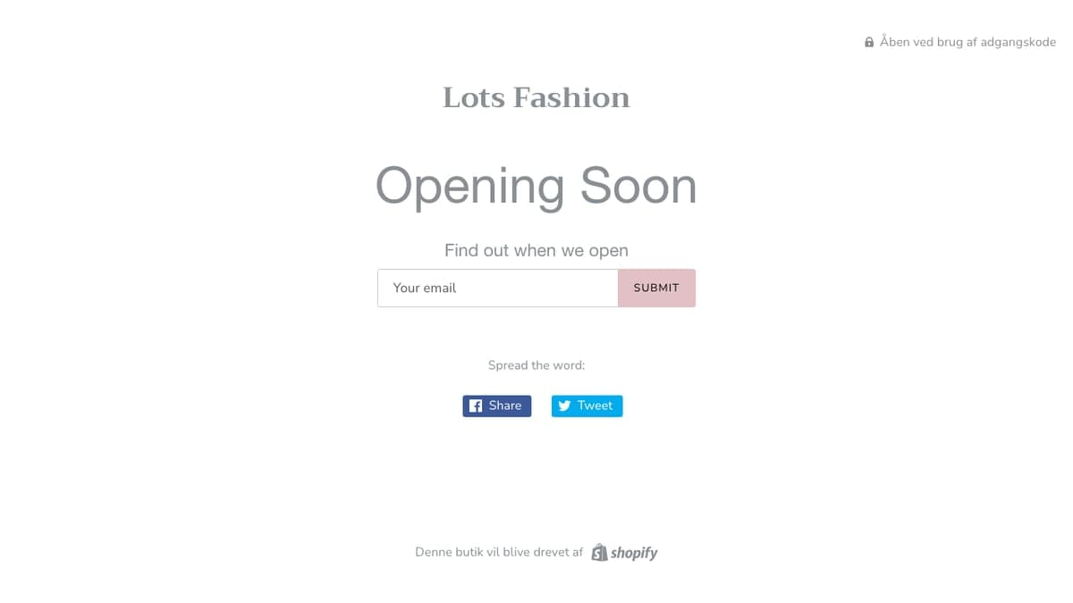 Lots Fashion
